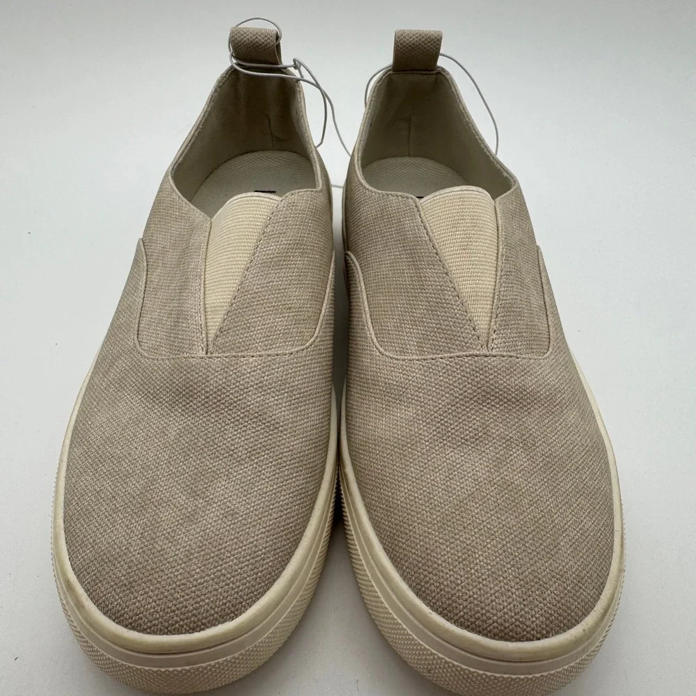 Kensie Salia Beige Slip On Casual Sneakers Women's Size 8M Store Try-On‎